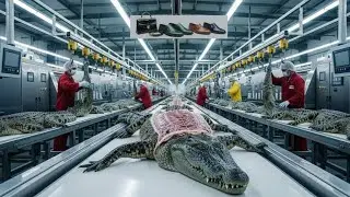 Comment cuir de crocodile devient un sac de Luxe [full prossecus ] #ankosekalema #manufacturing 