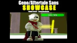 Aftertale/Geno Sans Showcase + Gameplay (SOADBR)