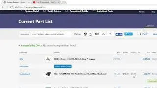 1000$ Gaming pc build!