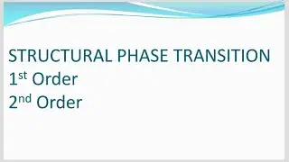 Structural phase transitions in hindi || BOOK BOX||