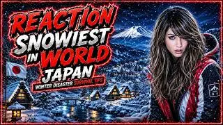 99 REACTION Snowiest in WORLD Record Japan INSANE Winter Extreme Disaster Survival Tips