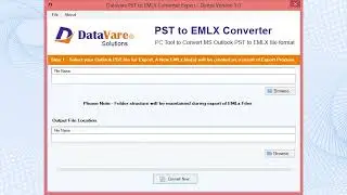 PST to EMLX Converter by DataVare | How it Works | Simple Step-by-step Guide to Export PST to EMLX