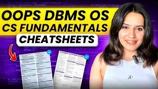 Ultimate CheatSheet for CS Fundamentals | OOPS, DBMS, OS