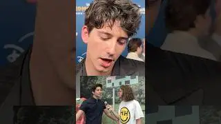 Milo Manheim takes a trip down memory lane 💭 #zombies #disneychannel