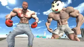 Franklin Become Strongest To Fight Strongest Shinechan in INDIAN BIKES DRIVING 3D 