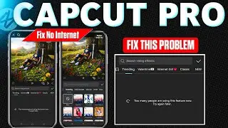 Capcut No Internet Problem 2026|| Capcut All Problem Fix 2026 || Capcut Effect Not Showing Problem 😭