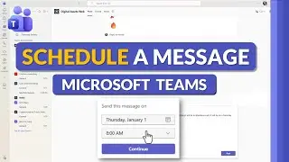 Как запланировать отправку сообщения в Microsoft Teams &mdash; в канале или чате
