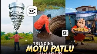 Trending Cartoon Real Life Entry VFX Editing | Motu Patlu Video Editing | Doraemon, Oggy, Motu Patlu
