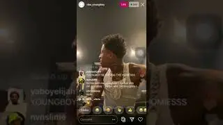 Ninobrown305 disses nba youngboy on Instagram live