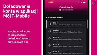 M&oacute;j T Mobile   Doładowanie konta