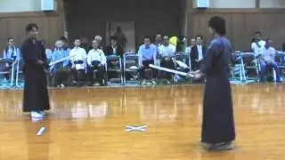 2014 8 24 THE OSAKA IAI BATTO JUTSU SENTOHO KENKYU KAI Minami Ise