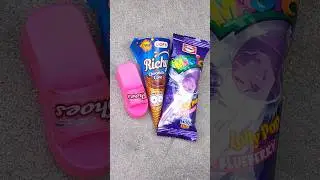 surprise chocolate🍫 fill cone🍦 unboxing vs rainbow 🌈blue berry lollipops🍭😋 #shorts#chocolate#cone