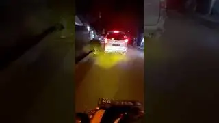 Riding malam hari dan sangat ramai kendaraan