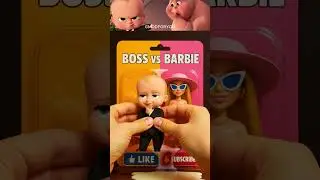 🎁 Unboxing Baby Boss x Barbie 💥 #animation #cartoon #funny #barbie
