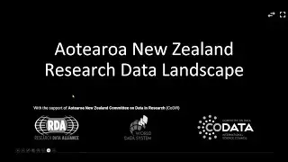 TMR Ngahuru Pōtiki 2023 Virtual Wānanga - Māori Data Sovereignty & the Research Data Landscape