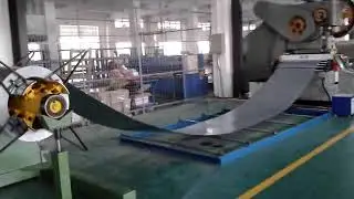 NC zigzag feeder machine in customers workshop  HENLI MACHINERY