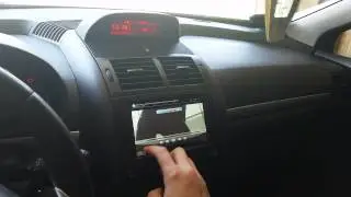 Peugeot 407 Multimedia Sistem- Tablet on