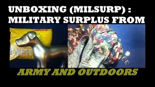 UNBOXING 86: Army and Outdoors. German Army Parka Liner, Swiss Alpenflage Coveralls, Beret Badges