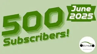 Thank you for 500 Subscribers! | #evhub #500subs