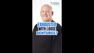 Exhausted with Loose Dentures?  Get Snap-in Implant Dentures!