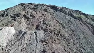 Flying over the Buckskin Detachment Fault, Arizona