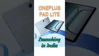 Oneplus pad lite India launch #tablet #budgettablet #onepluspadlite #oneplus #androidtablet #tech