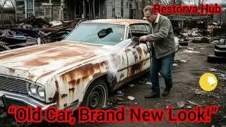 “Turned This Old Car Into Brand New!”#Restorvahub