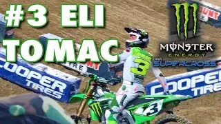 Eli Tomac wins! 2019 AMA Monster Energy Super-Cross - Denver Colorado