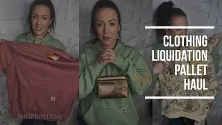 Clothing Liquidation Pallet Haul 🛍️✨📦