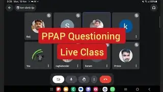 PPAP Questioning competition for interview