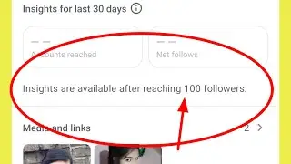 WhatsApp Channel Insights are available after reaching 100 followers Problem