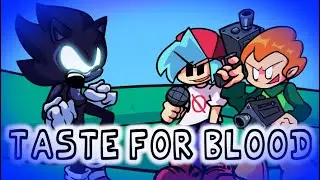 Taste For Blood But Dark Sonic VS Pico And BF! | Friday Night Funkin