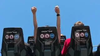 ONRIDE SILVER STAR EUROPA-PARK #europapark #silverstar #onride #dji #djiaction5pro #themepark