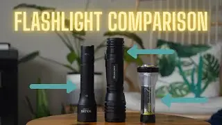 Versatile Flashlight Comparison | GearLight, Anker, Goal Zero