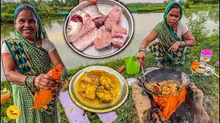 Village Style Chulhe Wali Chinese Fish Curry Recipe l Lucknow Street Food