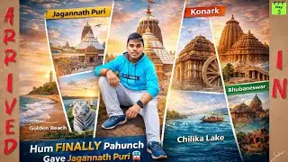 Exploring the Golden Triangle of Odisha: Puri & Konark 🌊