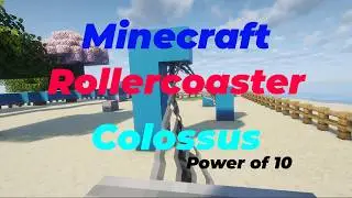 Minecraft Roller Coaster Colossus Mod | Java | Splinecart - CoasterCart mods