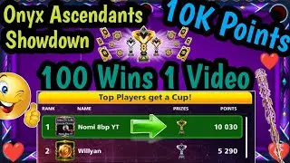 Onyx Ascendants Showdown 100 Wins 1 Video 😍🔥😍 | Onyx Ascendants Showdown 10K Points Rank 1 👌👌👌