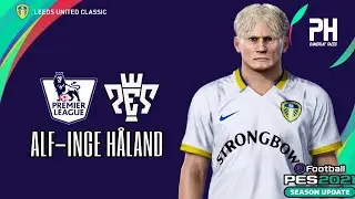 FACE DO ALF-INGE HÅLAND (LEGEND LEEDS) PES 2021