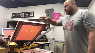 part 2 of 2- 6 color simluated process screen print