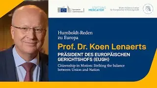 Humboldt-Reden zu Europa