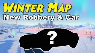 Jailbreak Winter Map: New Robbery & Car Coming (Roblox)