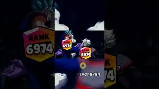 Trunks vs Fused Zamasu | Brawl Stars Rank Up | #shorts #brawlstars #gokublack