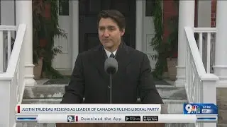 Canada&rsquo;s Trudeau announces resignation