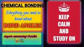 Bond angle trick.  Solve any question of bond angle easily and quickly