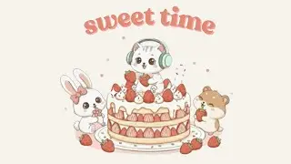 Sweet Time Cafe with Miltie & Friends | Cute Lo-fi for Study & Relax