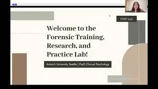 AUS PsyD Forensic Training, Research, and Practice (fTRP) Lab introduction video