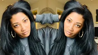 $20 Affordable Half Wig Transformation: Must Watch! Looks so Natural