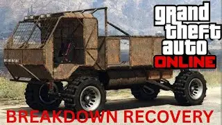 Breakdown Recovery Special Vehicle Work 🚚💥 | SecuroServ Mission GTA Online