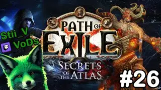 PoE 3.26 SSF Unique Completion [#26] 🔥Path of Exile Secrets of The Atlas Twitch-Stream VoD Stii_V_💚
